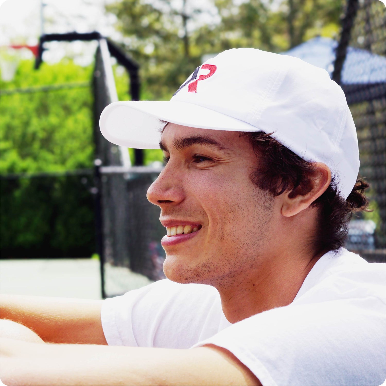 ProXR Pickleball Hat White/Red