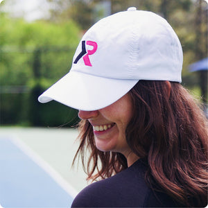 ProXR Pickleball Hat White/Pink